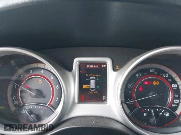 2012 Dodge Journey SXT with VIN 3C4PDCBB5CT392743, listed as a IAAI auction lot 42083919 with 170,486 mi miles and . Bid and sale history available at DreamBid. Image 7.