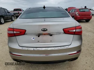2014 Kia Cadenza Premium with VIN KNALN4D77E5134265, listed as a Copart auction lot 74512754 with 0 mi miles and Salvage Title. Bid and sale history available at carsss.com. Image 6.