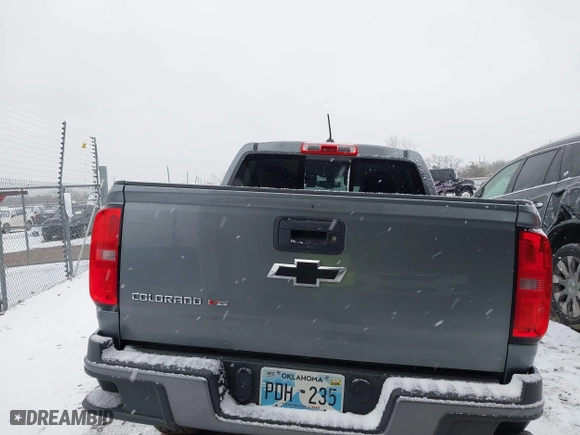 2018 Chevrolet Colorado 2WD Z71 with VIN 1GCGSDEN1J1143913, listed as a IAAI auction lot 41284645 with 0 mi miles. Bid and sale history available at carsss.com. Image 16.