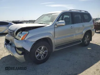 2004 Lexus GX 470 z VIN JTJBT20X840054996, wystawiony jako Copart lot #53924245 z przebiegiem 277 813 mil mil oraz Szkody całkowita. Historia ofert i sprzedaży dostępna na DreamBid. Obrazek 1.