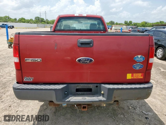 2008 Ford F-150 XL with VIN 1FTRF12278KD87852, listed as a Copart auction lot 61668715 with 172,831 mi miles and Clean title. Bid and sale history available at DreamBid. Image 6.
