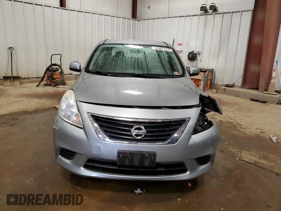 2014 Nissan Versa S Plus with VIN 3N1CN7AP9EL828452, listed as a Copart auction lot 51077375 with 105,619 mi miles and Clean Title. Bid and sale history available at carsss.com. Image 5.