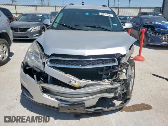 2015 Chevrolet Equinox LT with VIN 1GNALBEK7FZ100609, listed as a Copart auction lot 53267855 with 0 mi miles and Salvage Title. Bid and sale history available at carsss.com. Image 5.