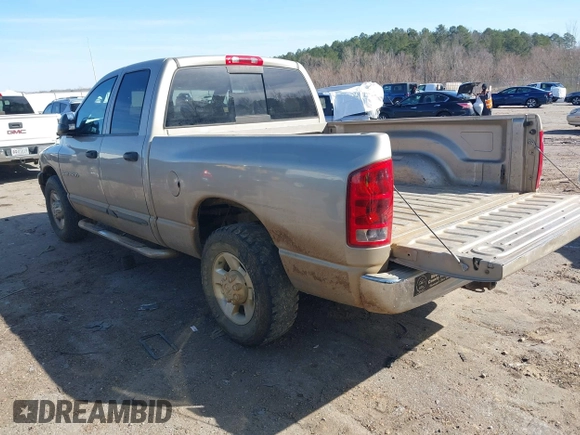 2004 Dodge Ram 2500 SLT with VIN 3D7KA28C24G206475, listed as a IAAI auction lot 41598226 with 312,192 mi miles. Bid and sale history available at carsss.com. Image 3.