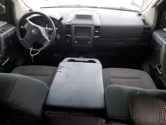 2010 Nissan Titan XE with VIN 1N6AA0EJ8AN313124, listed as a Copart auction lot 82052444 with 160,023 mi miles and Salvage Title. Bid and sale history available at carsss.com. Image 8.