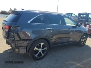 2016 Kia Sorento EX with VIN 5XYPH4A53GG049450, listed as a Copart auction lot 46242225 with 104,491 mi miles and Salvage Title. Bid and sale history available at DreamBid. Image 3.