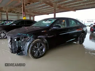 2022 Volkswagen Jetta SE with VIN 3VW7M7BU1NM016785, listed as a Copart auction lot 60608735 with 65,354 mi miles and Salvage title. Bid and sale history available at DreamBid. Image 1.