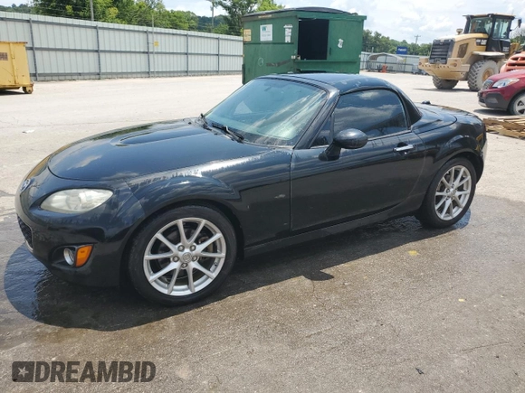 2009 Mazda MX-5 Miata Grand Touring with VIN JM1NC26F390204924, listed as a Copart auction lot 63492955 with 215,707 mi miles and Salvage title. Bid and sale history available at DreamBid. Image 1.