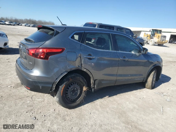 2018 Nissan Rogue Sport S with VIN JN1BJ1CR6JW258207, listed as a Copart auction lot 46476845 with 107,945 mi miles and Salvage Title. Bid and sale history available at carsss.com. Image 3.