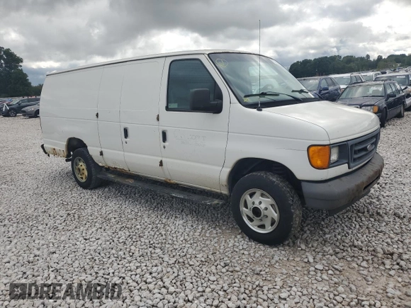 2007 Ford Econoline Cargo Commercial with VIN 1FTNS24W27DA83881, listed as a Copart auction lot 71449644 with 211,604 mi miles and Clean Title. Bid and sale history available at DreamBid. Image 4.