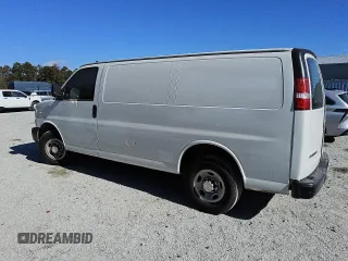2017 Chevrolet Express Cargo z VIN 1GCWGAFG1H1108729, wystawiony jako Copart lot #81936294 z przebiegiem 156 609 mil mil oraz Czysty tytuł • Clean title. Historia ofert i sprzedaży dostępna na DreamBid. Obrazek 2.
