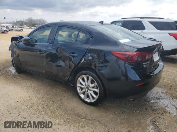 2014 Mazda 3 S Grand Touring with VIN JM1BM1W36E1170563, listed as a Copart auction lot 48739765 with 151,540 mi miles and Salvage Title. Bid and sale history available at DreamBid. Image 2.