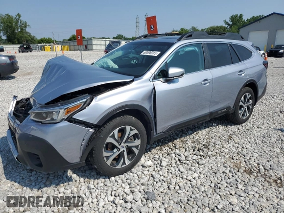 2022 Subaru Outback Limited with VIN 4S4BTANC1N3139404, listed as a Copart auction lot 60096315 with 62,911 mi miles and Salvage title. Bid and sale history available at DreamBid. Image 1.