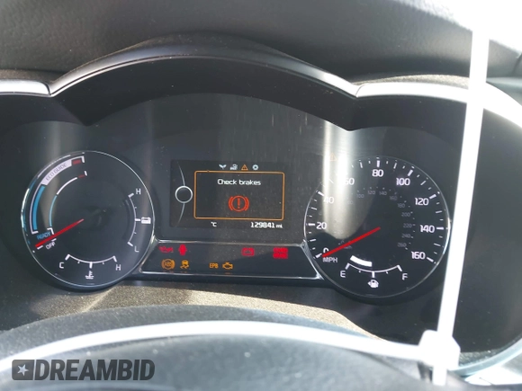 2015 Kia Optima Hybrid EX with VIN KNAGN4AD0F5085164, listed as a IAAI auction lot 41940584 with 129,841 mi miles. Bid and sale history available at carsss.com. Image 7.
