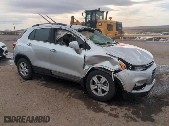 2019 Chevrolet Trax LT z VIN KL7CJLSBXKB869932, wystawiony jako Copart lot #50642715 z przebiegiem Nie podano mil oraz Szkoda całkowita • Salvage title. Historia ofert i sprzedaży dostępna na DreamBid. Obrazek 4.