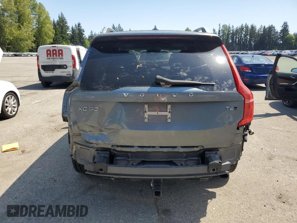 2017 Volvo XC90 with VIN YV4A22PK5H1179009, listed as a Copart auction lot 54694505 with 57,406 mi miles and Salvage Title. Bid and sale history available at DreamBid. Image 6.