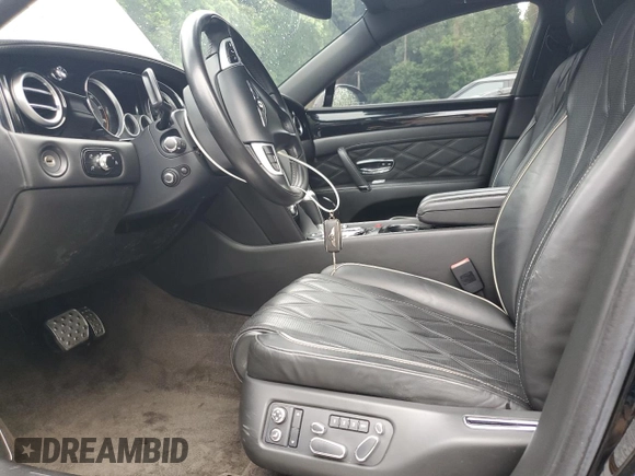 2015 Bentley Flying Spur with VIN SCBEC9ZA4FC041772, listed as a Copart auction lot 63415905 with 51,386 mi miles and Clean title. Bid and sale history available at DreamBid. Image 7.