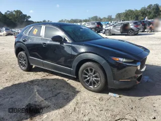 2020 Mazda CX-30 with VIN 3MVDMABL8LM112404, listed as a Copart auction lot 86223234 with 46,459 mi miles and Salvage Title. Bid and sale history available at DreamBid. Image 4.
