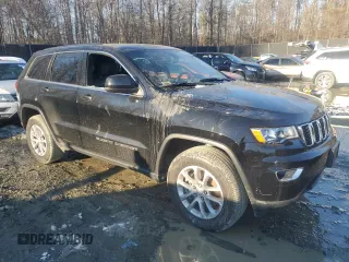 2022 Jeep Grand Cherokee WK Laredo X with VIN 1C4RJFAGXNC119635, listed as a Copart auction lot 75948994 with 0 mi miles and Salvage Title. Bid and sale history available at carsss.com. Image 4.