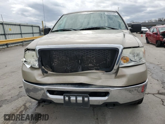 2007 Ford F-150 XLT with VIN 1FTPX14V07FA35845, listed as a Copart auction lot 49802945 with 226,371 mi miles and Salvage Title. Bid and sale history available at carsss.com. Image 5.