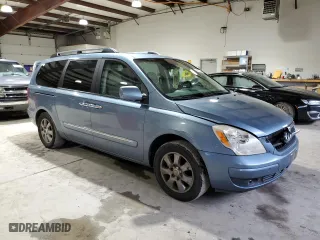 2007 Hyundai Entourage GLS with VIN KNDMC233776022725, listed as a Copart auction lot 85692334 with 155,114 mi miles and Salvage Title. Bid and sale history available at carsss.com. Image 4.