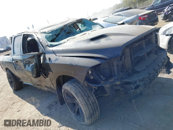 2016 Ram 1500 Sport with VIN 1C6RR7HT9GS252355, listed as a IAAI auction lot 40565977 with 116,252 mi miles and . Bid and sale history available at DreamBid. Image 1.