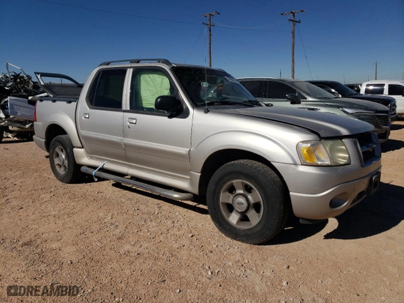 2005 Ford Explorer Sport Trac XLS with VIN 1FMDU67K75UB63823, listed as a Copart auction lot 87693765 with 0 mi miles and Salvage Title. Bid and sale history available at carsss.com. Image 4.