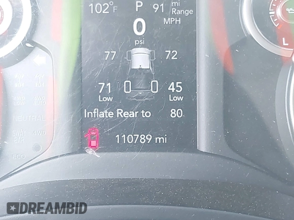 2019 Ram 2500 Tradesman with VIN 3C6UR5CJ6KG556859, listed as a IAAI auction lot 42406339 with 110,789 mi miles and . Bid and sale history available at DreamBid. Image 15.