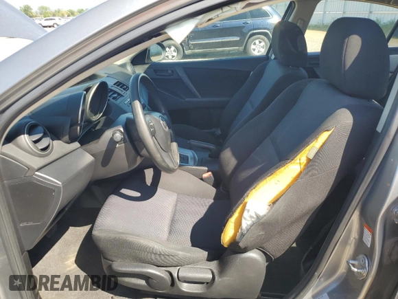 2010 Mazda 3 i Sport with VIN JM1BL1SG3A1235018, listed as a Copart auction lot 53153365 with 98,687 mi miles and Salvage Title. Bid and sale history available at carsss.com. Image 7.