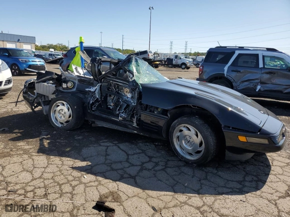 1994 Chevrolet Corvette with VIN 1G1YY22P8R5121241, listed as a Copart auction lot 70832883 with 43,151 mi miles and Clean Title. Bid and sale history available at carsss.com. Image 4.
