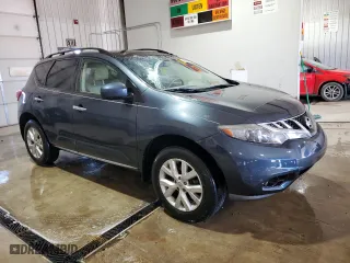 2013 Nissan Murano S with VIN JN8AZ1MWXDW321887, listed as a Copart auction lot 48206525 with 140,121 mi miles and Salvage Title. Bid and sale history available at carsss.com. Image 4.