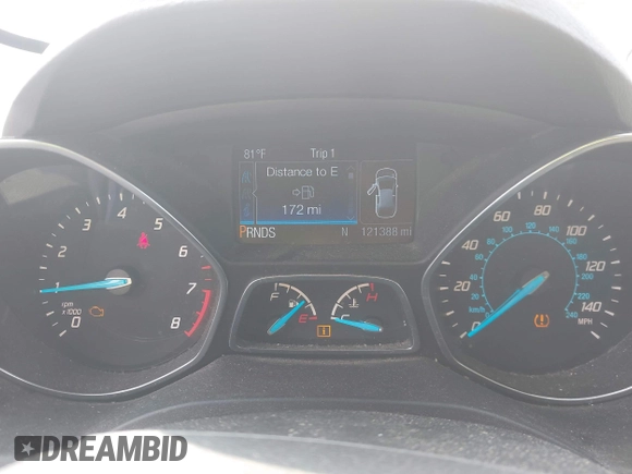 2014 Ford Escape SE z VIN 1FMCU9GX3EUB83978, wystawiony jako IAAI lot #42509549 z przebiegiem 121 388 mil mil oraz . Historia ofert i sprzedaży dostępna na DreamBid. Obrazek 7.