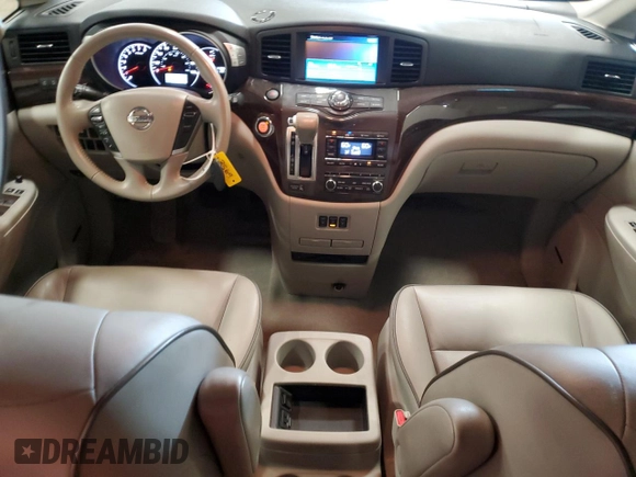 2011 Nissan Quest SL with VIN JN8AE2KP0B9006265, listed as a Copart auction lot 61105715 with 143,967 mi miles and Salvage title. Bid and sale history available at DreamBid. Image 8.