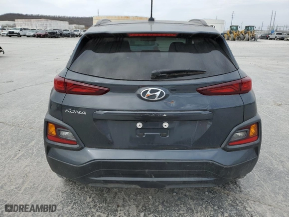 2021 Hyundai Kona SEL with VIN KM8K22AA3MU750671, listed as a Copart auction lot 49712015 with 30,025 mi miles and Salvage Title. Bid and sale history available at carsss.com. Image 6.
