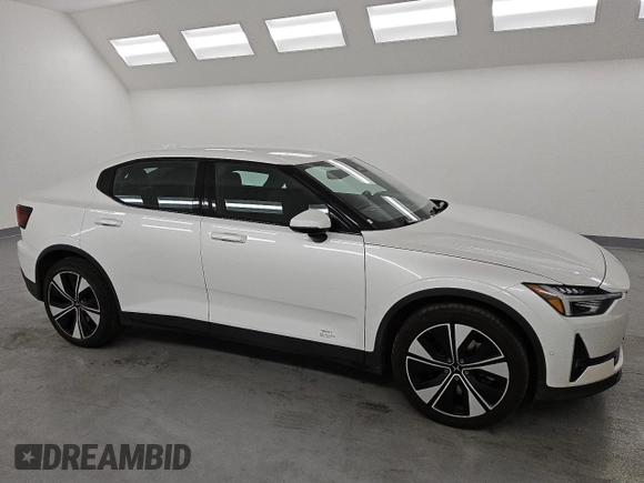 2023 Polestar 2 with VIN YSMEG3KA2PL140881, listed as a Copart auction lot 51846965 with 80,913 mi miles and Clean Title. Bid and sale history available at carsss.com. Image 4.