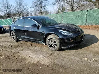 2019 Tesla Model 3 Mid Range with VIN 5YJ3E1EAXKF434890, listed as a Copart auction lot 43422255 with 76,362 mi miles and Salvage Title. Bid and sale history available at carsss.com. Image 10.