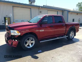 2014 Ram 1500 Express z VIN 1C6RR7KT0ES468715, wystawiony jako Copart lot #55983505 z przebiegiem 116 553 mil mil oraz Szkoda całkowita • Salvage title. Historia ofert i sprzedaży dostępna na DreamBid. Obrazek 1.
