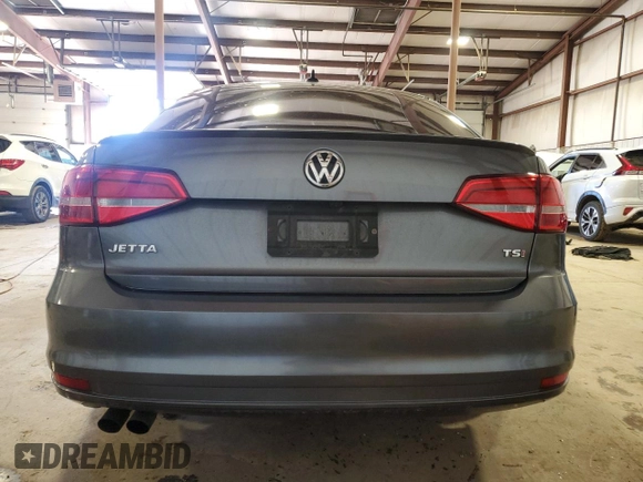 2015 Volkswagen Jetta SE with VIN 3VWD17AJ2FM421669, listed as a Copart auction lot 45633745 with 147,467 mi miles and Salvage title. Bid and sale history available at DreamBid. Image 6.