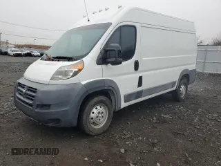 2014 Ram ProMaster Cargo with VIN 3C6TRVCG6EE104474, listed as a Copart auction lot 43666245 with 79,078 mi miles and Clean Title. Bid and sale history available at carsss.com. Image 1.