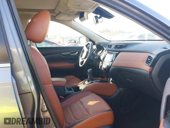 2017 Nissan Rogue SL with VIN 5N1AT2MT2HC859544, listed as a IAAI auction lot 40773928 with 200,265 mi miles and . Bid and sale history available at DreamBid. Image 5.