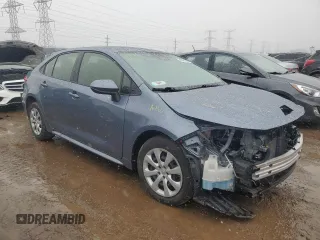 2023 Toyota Corolla Hybrid LE with VIN JTDBCMFEXP3005595, listed as a Copart auction lot 48001825 with 75,662 mi miles and Salvage Title. Bid and sale history available at carsss.com. Image 4.