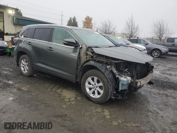 2015 Toyota Highlander Hybrid Limited with VIN 5TDDCRFHXFS008610, listed as a Copart auction lot 83782074 with 188,832 mi miles and Salvage Title. Bid and sale history available at carsss.com. Image 4.