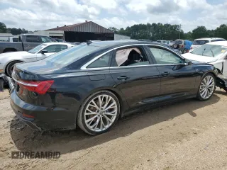 2019 Audi A6 Prestige with VIN WAUM2AF2XKN017031, listed as a Copart auction lot 58634515 with Not provided miles and Salvage title. Bid and sale history available at DreamBid. Image 3.