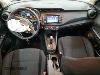 2024 Nissan Kicks S with VIN 3N1CP5BV8RL542027, listed as a Copart auction lot 42839065 with 7,320 mi miles and Salvage Title. Bid and sale history available at DreamBid. Image 8.
