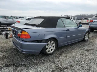 2003 BMW 3 Series 325Ci with VIN WBABS33403PG92095, listed as a Copart auction lot 48967325 with 189,880 mi miles and Salvage Title. Bid and sale history available at carsss.com. Image 3.