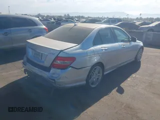 2009 Mercedes-Benz C-Class 3.5L Sport with VIN WDDGF56XX9R049848, listed as a IAAI auction lot 41263587 with 96,743 mi miles. Bid and sale history available at carsss.com. Image 4.
