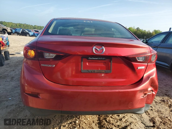 2018 Mazda 3 Touring with VIN 3MZBN1V34JM184390, listed as a Copart auction lot 51583055 with 81,941 mi miles and Salvage Title. Bid and sale history available at DreamBid. Image 6.