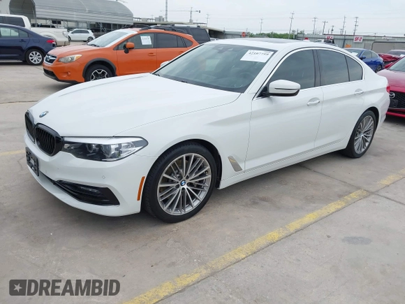 2018 BMW 5 Series 530i z VIN WBAJA5C54JWA39338, wystawiony jako IAAI lot #42107759 z przebiegiem 97 037 mil mil oraz . Historia ofert i sprzedaży dostępna na DreamBid. Obrazek 17.