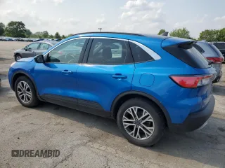 2021 Ford Escape SEL with VIN 1FMCU9H63MUA70536, listed as a Copart auction lot 59967975 with 79,389 mi miles and Salvage title. Bid and sale history available at DreamBid. Image 2.