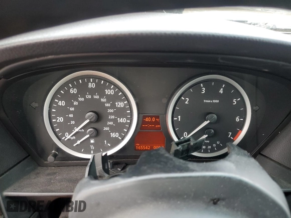 2006 BMW 5 Series 550i with VIN WBANB53576CP00817, listed as a Copart auction lot 84458944 with 165,542 mi miles and Non Repairable. Bid and sale history available at DreamBid. Image 9.